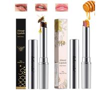 Desing Wish 2 Pezzi Black Honey Rossetto Nero Lunga Durata Set Burrocacao Colorato Lucidalabbra Lip Stain Tint Rossetti Kit tinta Labbra Lipgloss Lipstick Trucco Labbra Regalo Trucchi Donna