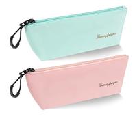 Desing Wish 2 Piezas Estuche Escolar Niña Estuches Pequeños Estuches Escolares Niña Niño Adolescentes Pencil Case 1 Compartimentos Cartucheras Escolares Material Escolar Oficina Papelería