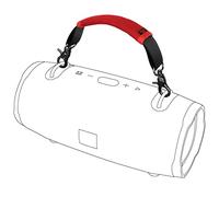 Desing Wish Correa de Manija de Altavoz Resistente Extraíble Manija de Altavoz Compatible con JBL Xtreme/Xtreme 2/Xtreme 3/Zealot S67 Altavoz Bluetooth Portátil Correa Mango Altavoces Viaje Aire Libre