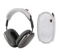 Desing Wish Funda Diadema Protectora Auriculares Almohadillas Compatible con Apple AirPods MAX Auriculares Almohadilla Protectora Tela Deportiva Diadema Repuesto Headphone Pad Cover Accesorios