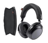 Desing Wish Momentum 4 - Funda protectora para diadema compatible con auriculares Sennheiser Momentum 4 de tela deportiva más gruesa de repuesto (negro)