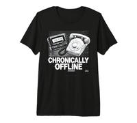 Desintoxicación Digital analógica Retro sin conexión Camiseta Premium