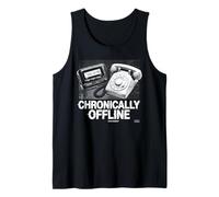 Desintoxicación Digital analógica Retro sin conexión Camiseta sin Mangas
