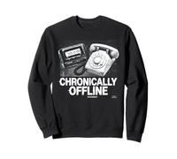 Desintoxicación Digital analógica Retro sin conexión Sudadera