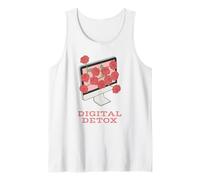 Desintoxicación Digital (Declaración Anti Redes sociales) Camiseta sin Mangas