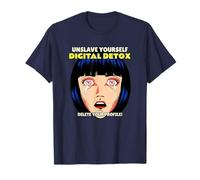 Desintoxicación Digital Eliminar su Perfil (Anti Redes sociales) Camiseta
