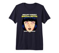 Desintoxicación Digital Eliminar su Perfil (Anti Redes sociales) Camiseta Premium