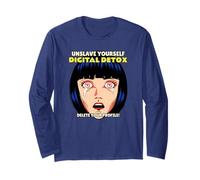 Desintoxicación Digital Eliminar su Perfil (Anti Redes sociales) Manga Larga