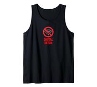 Desintoxicación Digital sin gráfico WiFi Camiseta sin Mangas