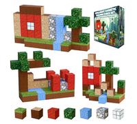 Desire Deluxe Cubos Magnéticos para Niños - Bloques de Construcción 3D Juguetes Stem, Bloques Magnéticos Montessori para Niños Pequeños, Construcción Creativa de 3 Años en Adelante