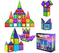 Desire Deluxe - Juego de Bloques y Ladrillos magnéticos de construcción (Juguete Educativo para niños, niñas y niños, 3, 4, 5, 6, 7 años, Juegos de Aprendizaje de construcción, 42 Piezas)