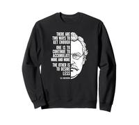 Desire Less Cita G.K. Chesterton Filosofía Sabiduría Sudadera