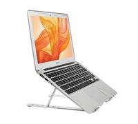 Desire2 Soporte Ajustable para Laptop, Soporte portátil de Aluminio para Escritorio, Soporte Plegable ventilado para MacBook Air Pro, HP, Lenovo, Sony, DELL Plus (10-15.6 Pulgadas)