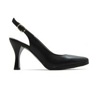 DESIREE SARI/88 Zapato clásico,de salón,destalonado,con puntera fina,tacón de aguja,de piel,suela de goma para señora