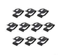 Desiumite 2 cierres de bloqueo para guantera para Serie 3 E30, Serie 5 E34, Serie 7 para E23, Z1, Z3 (OE 51161849472 51161946513) - Plástico ABS negro