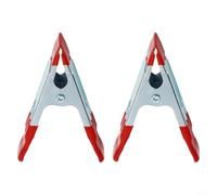 Desiumite Abrazaderas de resorte de metal de 2/4/6 pulgadas para carpintería, agarre de marco en A resistente con almohadillas de goma suave, clips de sujeción fuertes para taller, bricolaje y