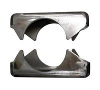 Desiumite Asientos de eje de brazo trasero para C10 C20 1960-1972 y camiones, diseño soldado para tubos de eje de 3 pulgadas, compatible con suspensión de brazo de remolque,