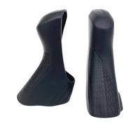 Desiumite Capuchas de palanca de freno de silicona para ciclistas, agarre mejorado para modelos 4700 105 5800 UT 6800, ideal para todas las condiciones (negro)