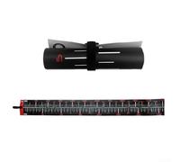 Desiumite Cinta de regla de pesca impermeable de PVC de doble escala métrica y pulgadas de 110 cm de largo, 8 cm de ancho, enrollable, portátil para una medición precisa en la pesca al aire libre (110