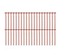 Desiumite Clavos asesinos de tocón de árbol de cobre para eliminación de raíces y paisajismo de jardín, picos de cobre sólido para una eliminación efectiva no deseada de árboles y tocones (E)