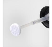 Desiumite Cubierta de tablero de ABS para Tiida 2005-2011, panel de salida de aire acondicionado con protección UV y arañazos, antideslizante, color crema y gris