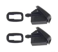 Desiumite Cubiertas de bisagra de portón trasero para Wrangler JK 2007-2018, paquete de 2, piezas de repuesto de plástico compatibles con OE 55397092AC