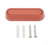 Desiumite Ganchos plegables montados en la pared de aleación de zinc, estantes resistentes para ahorrar espacio, organizador de ropa y toallas, multiusos para baño, cocina (naranja)