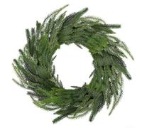 Desiumite Guirnalda de pino artificial de 150 cm, para vegetación de Navidad sintética, follaje de pino Norfolk, resistente al agua, flexible, para chimenea de interior y exterior (150 cm)