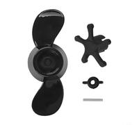 Desiumite Hélice de barco marino de acero al carbono, piezas de motor de arrastre eléctrico, hélices de motor fueraborda, accesorio de repuesto para motores de 18 libras, 26 libras, 30 libras (18