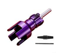 Desiumite Herramienta de abridor de rosca interna PPR de 4 puntos y 6 puntos para tubos de plástico de PVC, diámetro exterior de 20 mm y 25 mm, construcción de acero de aleación con doble extremo (E)