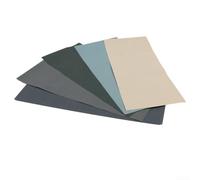 Desiumite Hojas de papel de lija impermeables para detalles de automóviles, surtido de papel de lija de grano mixto 2500-7000, papel de lija flexible que no se obstruye en húmedo y seco, paquete de 5