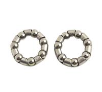 Desiumite Juego de rodamientos de bicicleta para horquillas, soportes inferiores y bujes, construcción de acero, 2 piezas en varios diámetros interiores de 32 mm, 29 mm, 24 mm, 22 mm, para modelos de