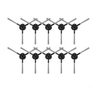 Desiumite Kit de cepillo lateral compatible para robot aspirador Airzeen Q10 Pro para mejorar la e limpieza en bordes y esquinas alrededor de la casa (paquete de 10)