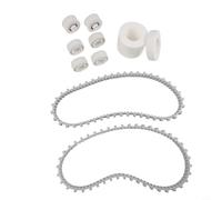 Desiumite Kit de repuesto robótico de limpiador de piscinas con pistas de transmisión, anillos de escalada y poleas guía compatible con aspiradoras automáticas de piscina Dolphin