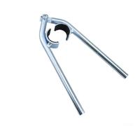 Desiumite Llave de grifo ajustable para instalación y extracción de burbujas de grifo, llave de boquilla de tubo de acero al carbono con revestimiento de goma, ancho de mandíbula de 21,5-27 mm, (acero