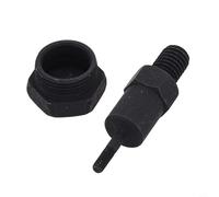 Desiumite Mandril roscado de repuesto para herramientas de remache de tuerca manual, tamaños métricos M10, acero de alta resistencia, compatible con tuerca estándar ()