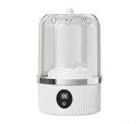 Desiumite Mini lavadora portátil, equipo de lavandería inalámbrico automático personal con pantalla LCD, para apartamentos de espacios pequeños, viajes y dormitorios