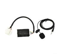 Desiumite Módulo adaptador de audio inalámbrico para Accord Odyssey Coches Integración AUX Llamadas manos libres A2DP Reproducción de música Volante Controles Sonido 12V Plástico ABS