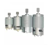 Desiumite Motor de vehículo eléctrico para niños RS550, RS390, RS380, RS555, motor de engranajes de alta potencia de 12V/6V/24V, engranaje 10/12, reemplazo de instalación rápida (550 12V 30000rpm)
