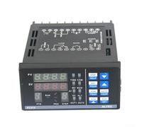Desiumite Panel de control de temperatura PC410 para estación de retrabajo de paquete de chips, controlador digital PID con RS232, entrada de termopar KType, termostato de programa 10Curve (con relé)