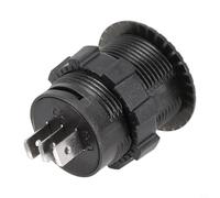 Desiumite Panel de reloj digital para coche y barco de 12 V-24 V, pantalla LED impermeable con iluminación verde, repuesto de grupo de instrumentos de 51 x 36 mm, compatible con montaje de 28 mm H