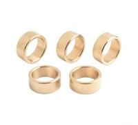 Desiumite Paquete de 5 anillos reductores adaptadores de hoja de acero inoxidable de 20 mm de diámetro interior a 25,4 mm de diámetro exterior para sierras de corte de hormigón TS400 TS420 TS460 TS700
