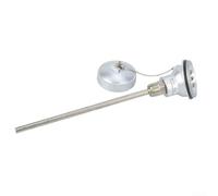 Desiumite PT100 Sensor de Temperatura Sonda M20x1.5 Rosca Acero Inoxidable Termopar Terminal Cabeza Temperatura Rango de Temperatura -200°C a 420°C (150mm)