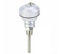Desiumite PT100 Sensor de temperatura Sonda M20x1.5 Rosca Acero Inoxidable Termopar Terminal Cabeza Temperatura Rango de Temperatura -200 ° C a 420 ° C (50 mm)
