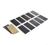 Desiumite Reflector de parachoques trasero para C-HR 2018-2020 | Tira reflectante roja | Material PP | Compatible con OEM 81910-10030