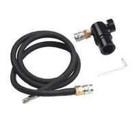 Desiumite Regulador HPA para MR para GEN2, regulador de presión de aire de presión ajustable 40-150 PSI con acoplador Foster y manguera remota, compatible con tanque SLP (regulador #2 con manguera