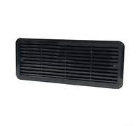 Desiumite Rejilla de montaje para ventilación de refrigerador Thetford 483 x 186 mm, cubierta de ventilación ABS para caravana, caravana, sistema de refrigeración, pieza de repuesto 62445480 (negro)
