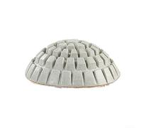 Desiumite Rueda de molienda de resina curvada suave de 2 pulgadas, disco de lijado en seco y húmedo almohadilla de pulido para rosca M10 compatible con amoladoras estándar para hormigón de piedra