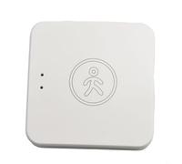 Desiumite Sensor de presencia humana con detección de ondas mm, monitoreo de movimiento y estática, disparador de intensidad de luz, compatible con Hub ()