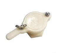 Desiumite Válvula de compuerta para apicultura - Accesorio de máquina extractora, herramienta de embotellado de plástico de 12 cm con diámetro interior de 5,6 cm, compatible con equipos de colmena,